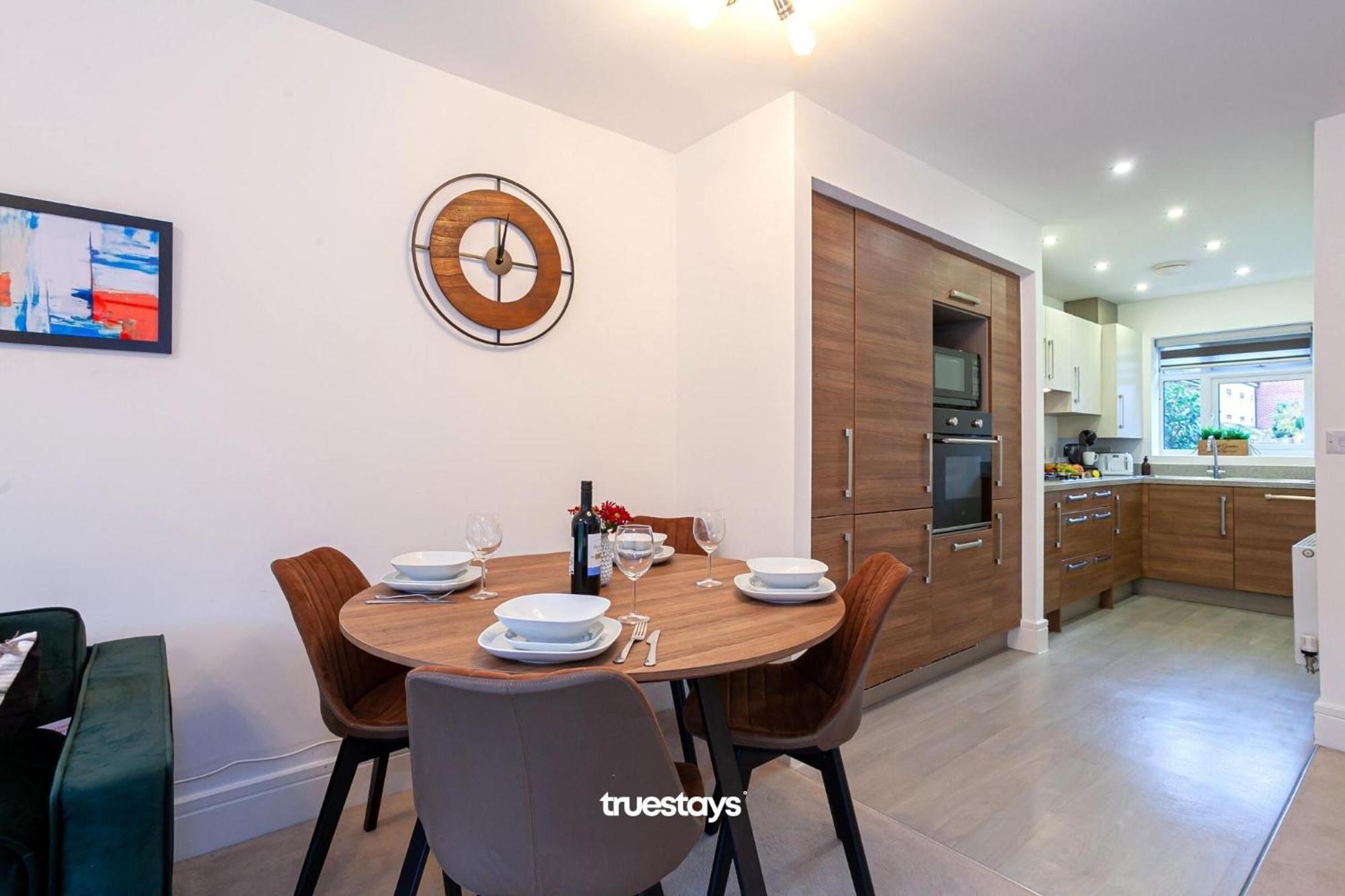 Ambassador House By Truestays - Luxury 4 Bedroom House In Stoke-On-Trent Etruria Exteriér fotografie